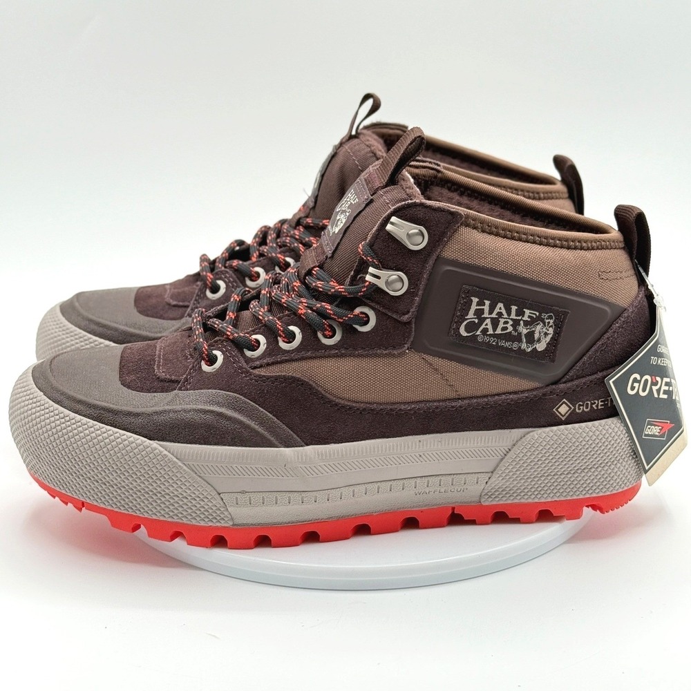 Vans Half Cab GORE-TEX MTE Bitter Chocolate Brown - Size 6.5 Mens, 8.0 Womens